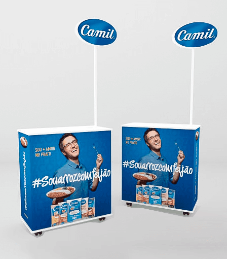 Plena Hydeia: fabricante de balcão vitrine loja