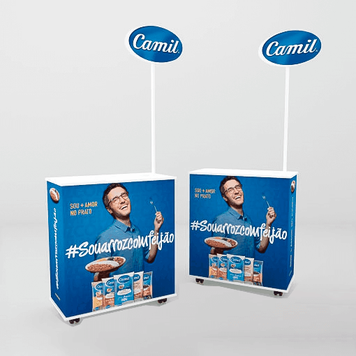 Plena Hydeia: fabricante de balcão vitrine loja